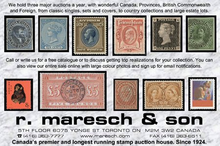 Canada's Premier and longest running stamp auction house